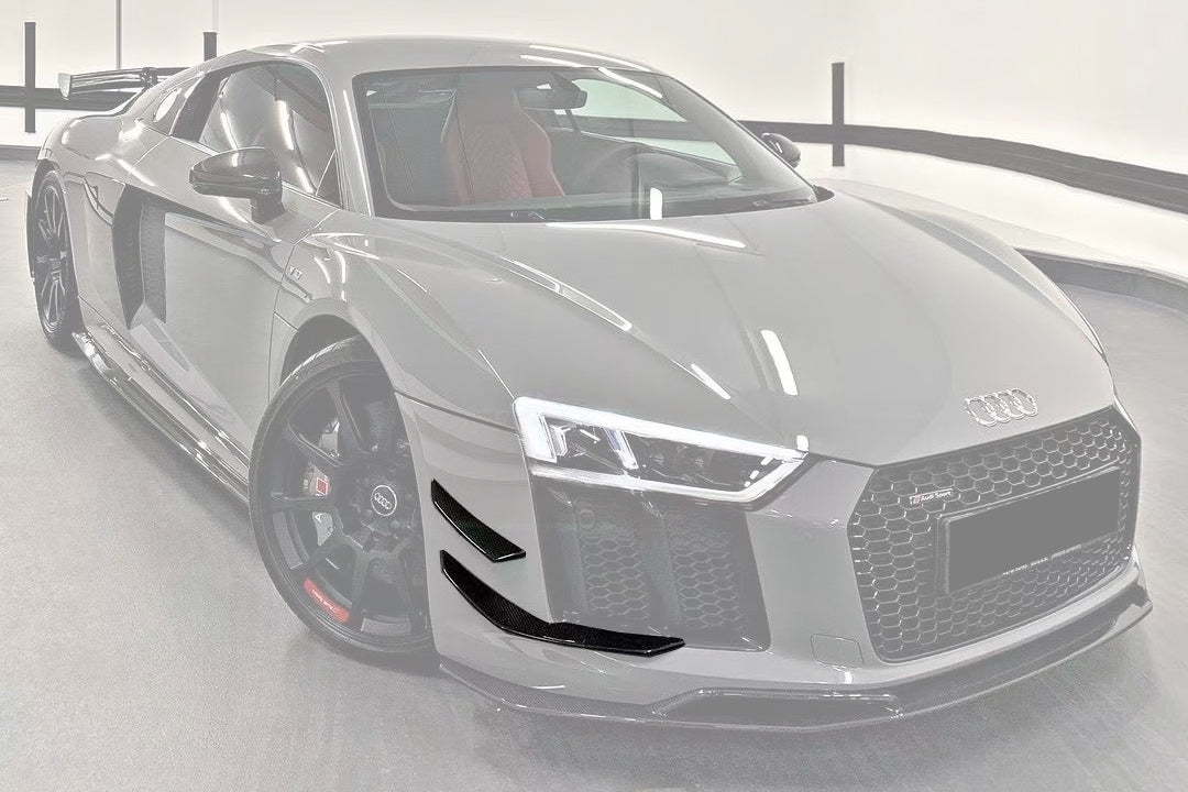 Audi R8 GEN2 Coupe & Spyder Front Canards (2016–2018)